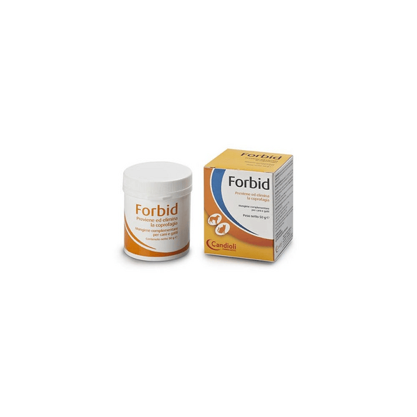 Candioli Forbid Integratore Per Coprofagia Cani E Gatti 50 G — confronto prezzi