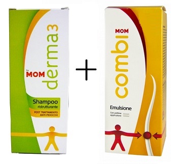Candioli Kit Terapia Pidocchi Combi Emulsione + Shampoo Ristrutturante 100 Grammi 250ml
