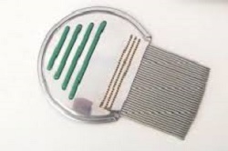 Pettine Acciaio Per Rimozione Pidocchi 1 pz
