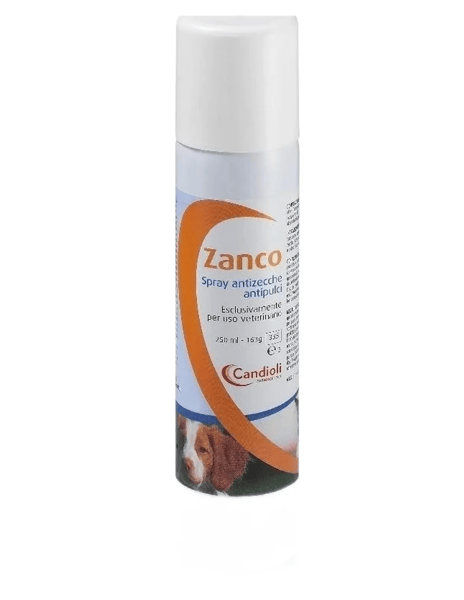 Candioli Zanco Spray Antizecche e Pulci per Cani e Gatti 250 ml