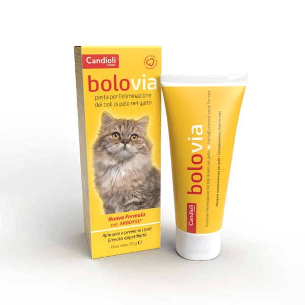 Candioli Bolo Via Pasta Eliminazione Di Boli Di Pelo Per Gatti 50 g