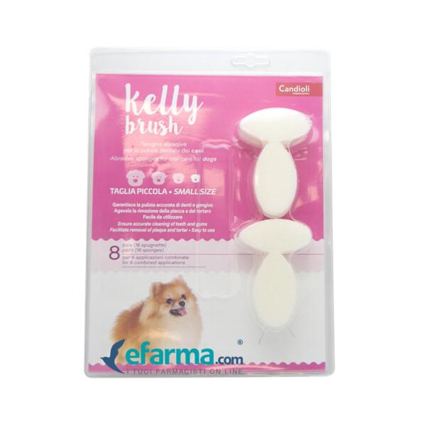 Candioli Kelly Brush Spugnetta Igiene Orale Cani Piccola 16 Pezzi