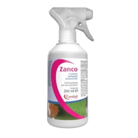 Candioli Zanco Lozione Antipulci e Antizecche per Cani e Gatti 200 ml