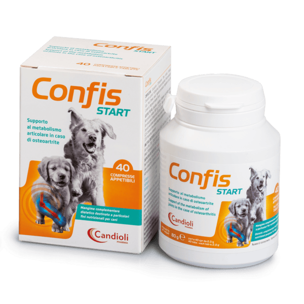 Confis Start Cani Supporto Metabolismo delle Articolazioni 40 Compresse — confronto prezzi