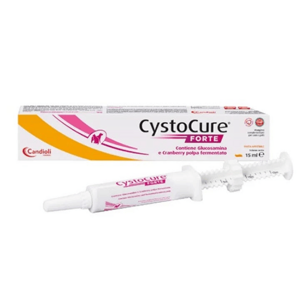 Cystocure Forte In Pasta Mangime Complementare per Infezioni delle Vie Urinarie 15 ml — confronto prezzi
