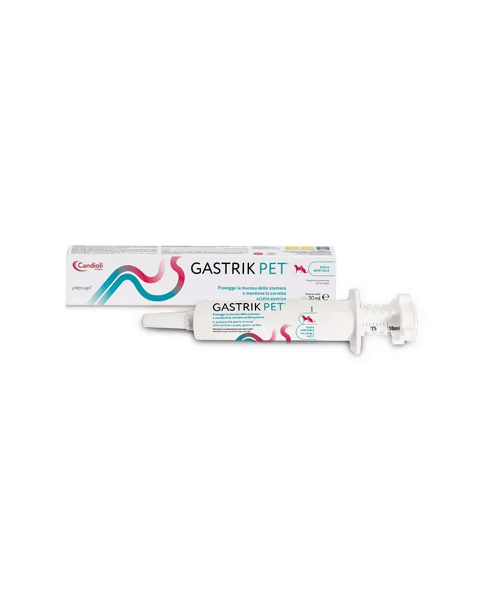 Candioli Gastrik Pet Protezione Mucosa dello Stomaco ed Acidità Gastrica per Cani e Gatti pasta da 30 ml