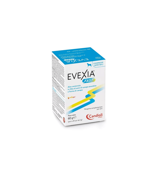 Candioli Evexia Fast Mangime Complementare Benessere Gastrointestinale 30 compresse