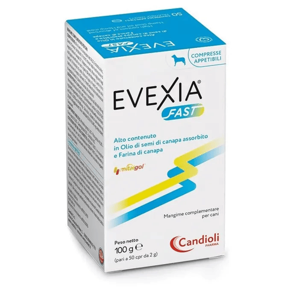 Evexia Fast Integratore Antiossidante Cani 50 Compresse