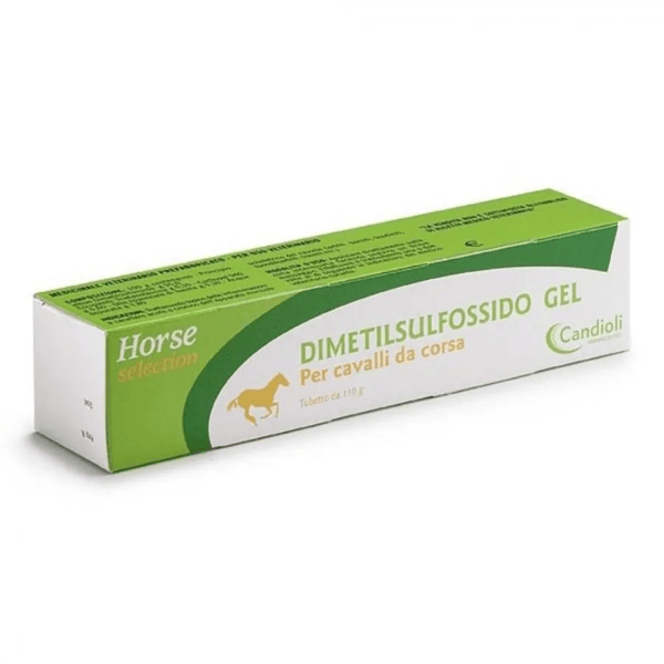 Candioli Gel Veterinario Dimetilsulfossido Antiinfiammatorio Per Cavalli 110 g