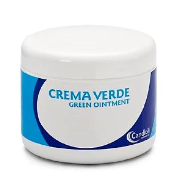 Candioli Crema Verde Gel Lenitivo Sanificante Per Bovini Cavalli Ovini 450 ml