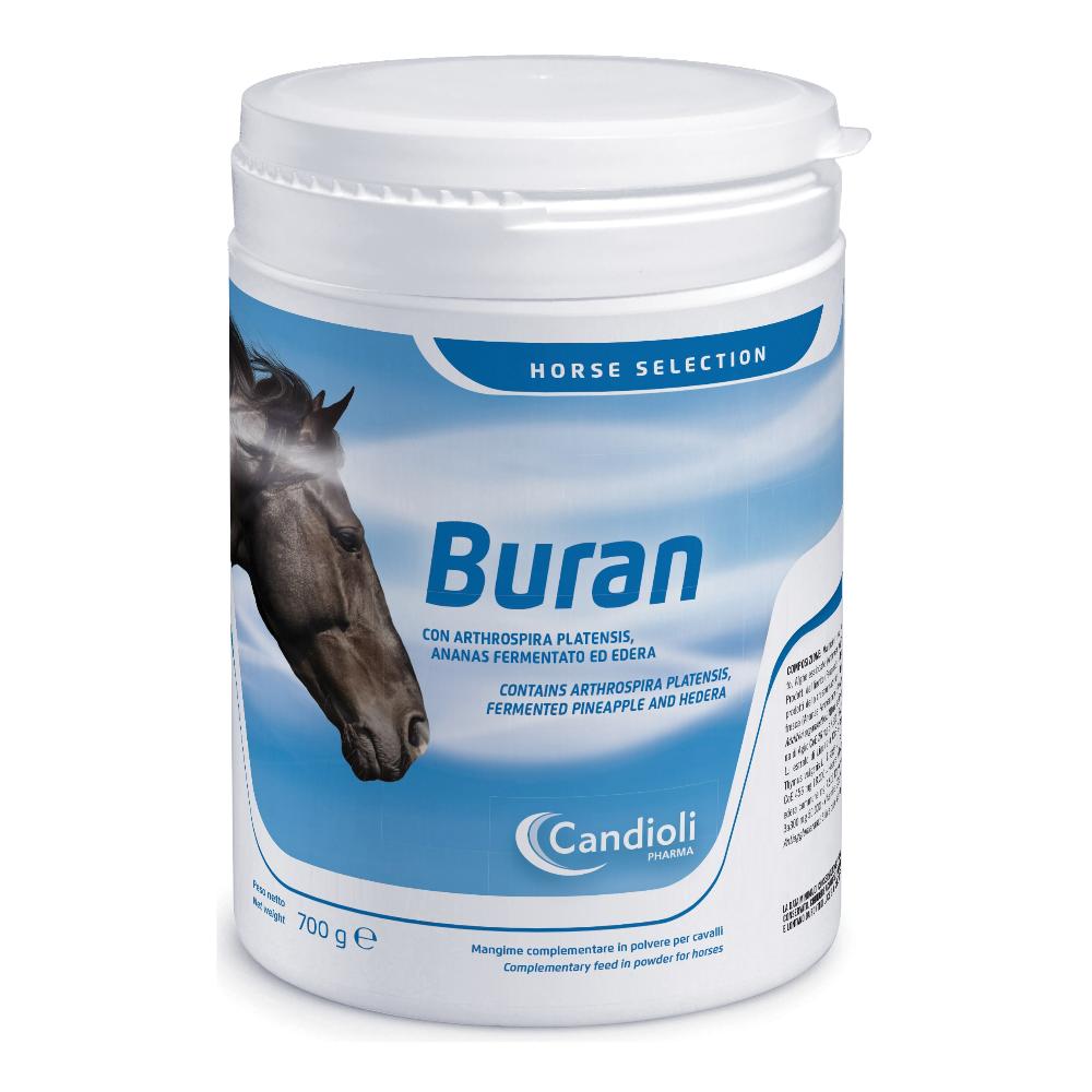 Buran Mangime Complementare Cavalli Con Arthrospira Supporto Respiratorio 700 g