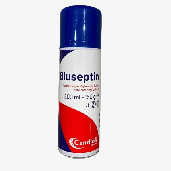 Bluseptin Spray Detergente Igiene Animali Non Oleoso 200 ml