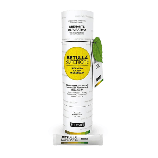 Zuccari Betulla Superiore Integratore Alimentare Drenante 25 Stick Pack da 10ml