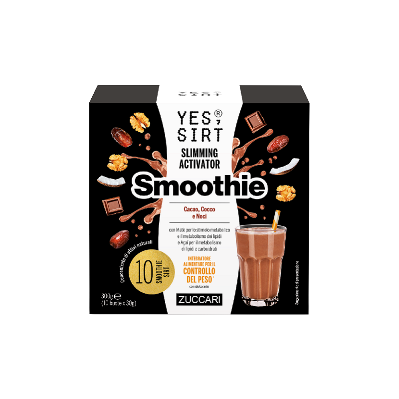 Yes sirt smoothie cacao cocco noci 10 pezzi x 30 g