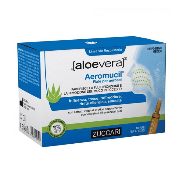Zuccari Aeromucil Fiale per Aerosol 10x5ml