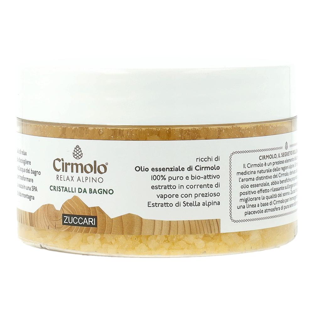 Cirmolo Relax Alpino-Cristalli da Bagno Vaso 250 g Sale bagno — confronto prezzi