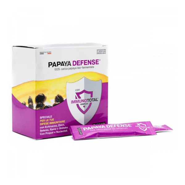 Zuccari Papaya Defense Stick Orosolubili 30 pezzi