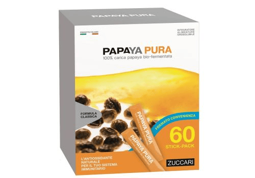 Zuccari Papaya Pura Integratore Antiossidante 60 Stick