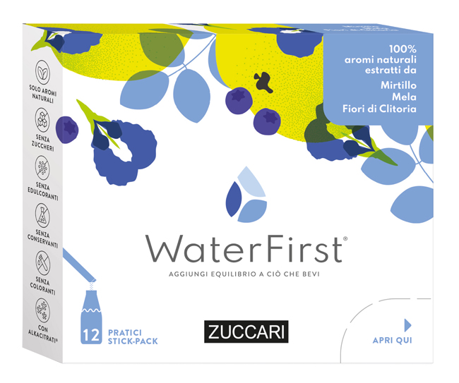 WATERFIRST MIRTILLO MELA CLI 12STK