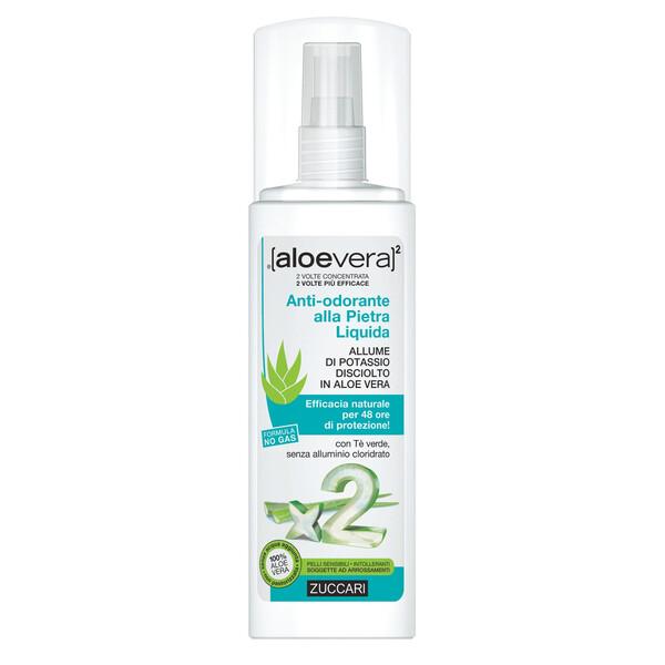 Zuccari Aloevera2 Deodorante alla Pietra Liquida Anti-odori 100 ml