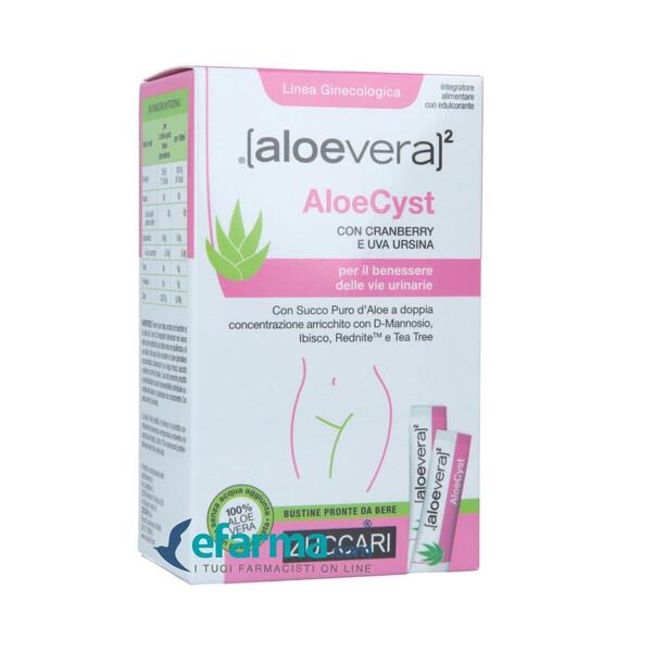 Zuccari AloeVera 2 AloeCyst Integratore Benessere Vie Urinarie 15 Stick