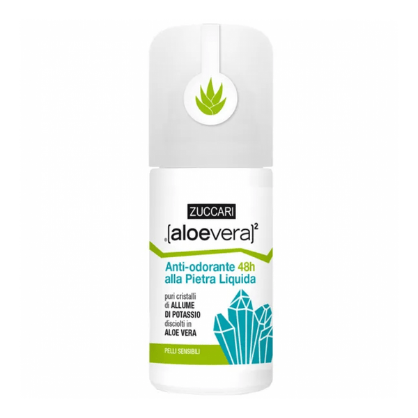 Zuccari Aloevera2 Antiodore Pietra Liquida Roll-On 50 ml