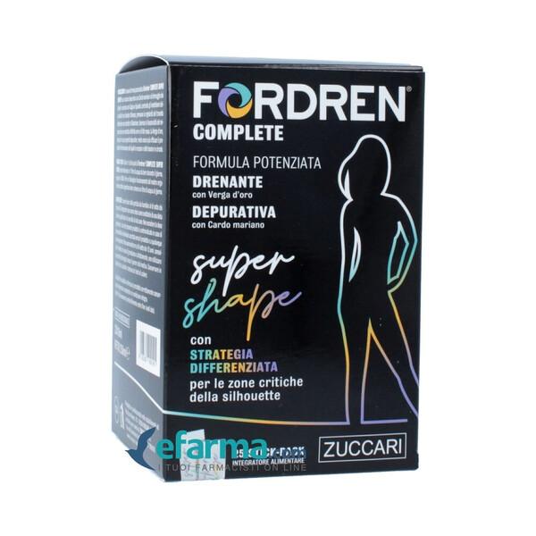 Fordren Complete Super Shape Integratore Drenante Depurativo 25 Stick Pack — confronto prezzi