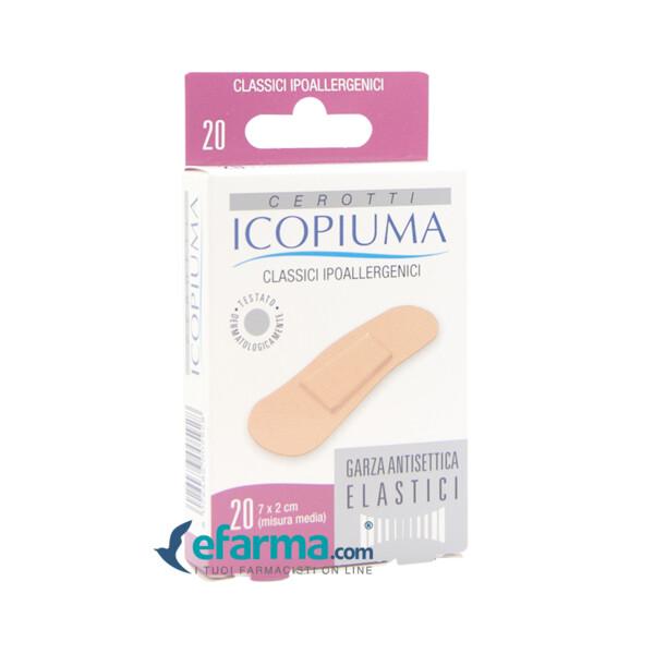 Icopiuma Cerotti Classici Ipoallergenici Misura Media 20 Pezzi