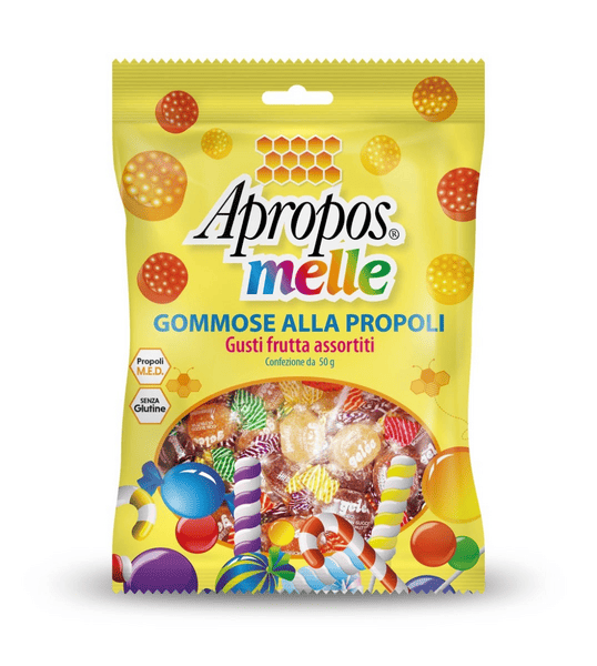 Apropos Melle Gommose alla Propoli Gusto Frutta 50 g — confronto prezzi