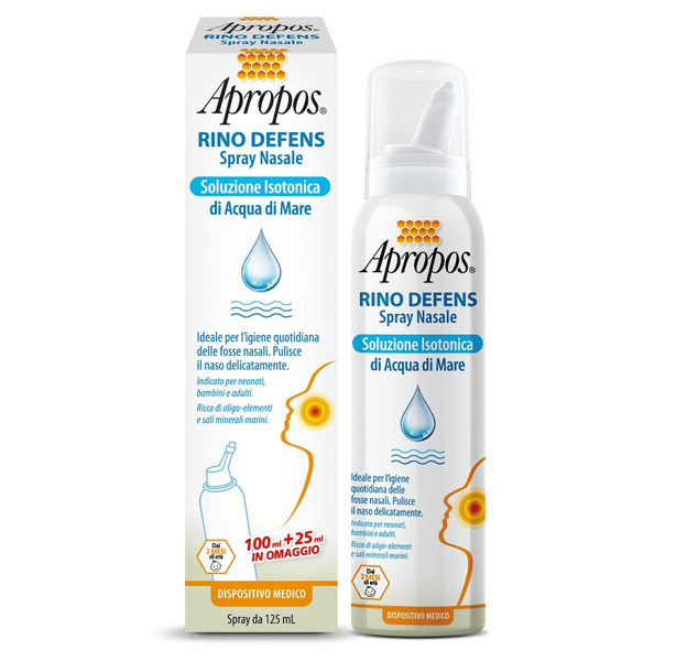Apropos Rino Defens Soluzione Isotonica Spray Nasale 125 ml — confronto prezzi