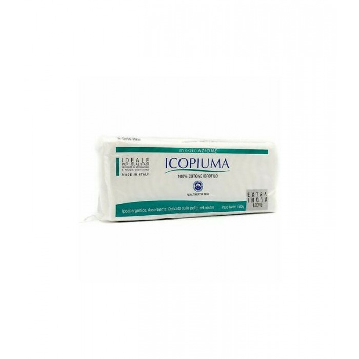 Desa Pharma Icopiuma - Puro Cotone Idrofilo Qualità Extra India, 50g
