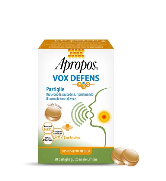 Apropos Vox Defens Miele & Limone 20 Pastiglie