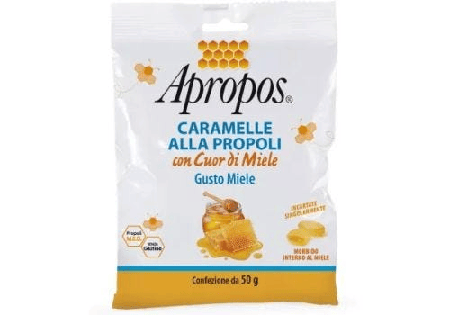 Apropos Caramelle Dure alla Propoli Con Cuor di Miele 50 g — confronto prezzi