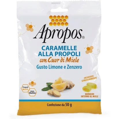 Apropos Caramelle Dure Limone E Zenzero Cuor Di Miele 50g — confronto prezzi