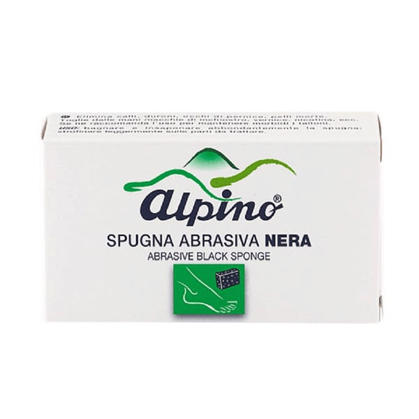 Alpino Spugna Abrasiva Nera Anticallosità