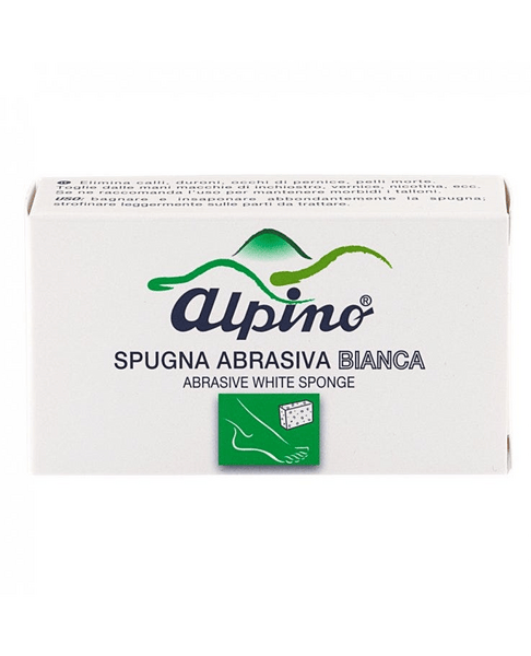 Alpino Spugna Abrasiva Bianca Anticallosità