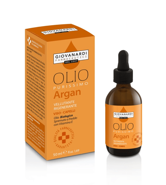 Giovanardi Olio Di Argan Biologico Rigenerante Viso E Corpo 50 Ml
