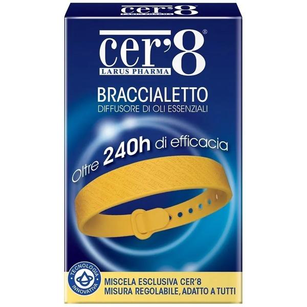 Cer'8 Braccialetto Diffusore di Oli Essenziali 1 Pezzo