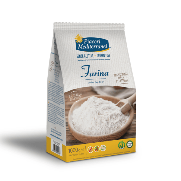 Piaceri Mediterranei Farina Senza Glutine 1000 g