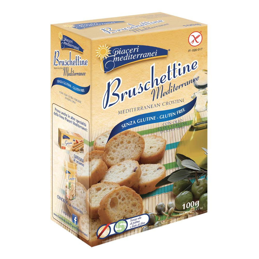 Piaceri mediterranei bruschettine 100 g
