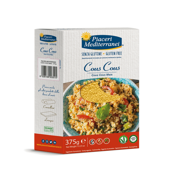 Piaceri Mediterranei Cous di Mais 375 g Altro
