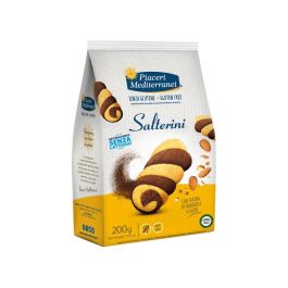 Piaceri Mediterranei Salterini Biscotti con Cacao Senza Glutine, 200g
