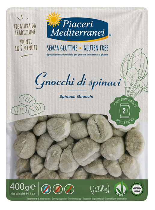 Piaceri Mediterranei Gnocchi di spinaci 400 g Altro — confronto prezzi