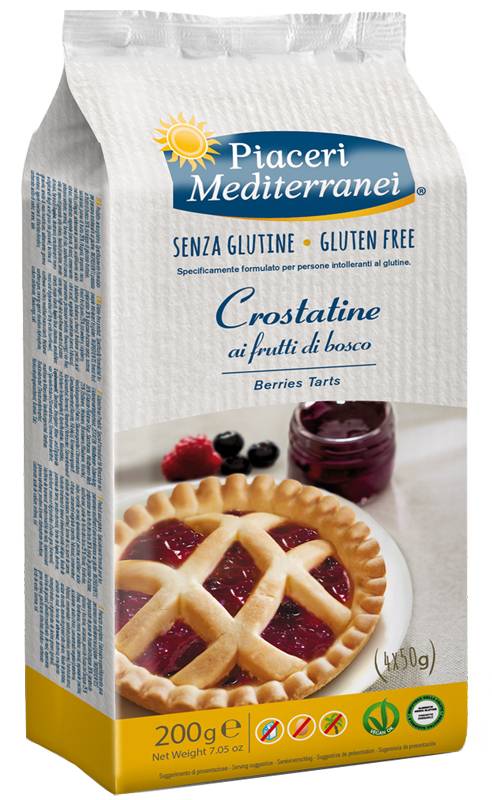 Piaceri Mediterranei® Crostatine ai Frutti di Bosco 4x50 g Altro