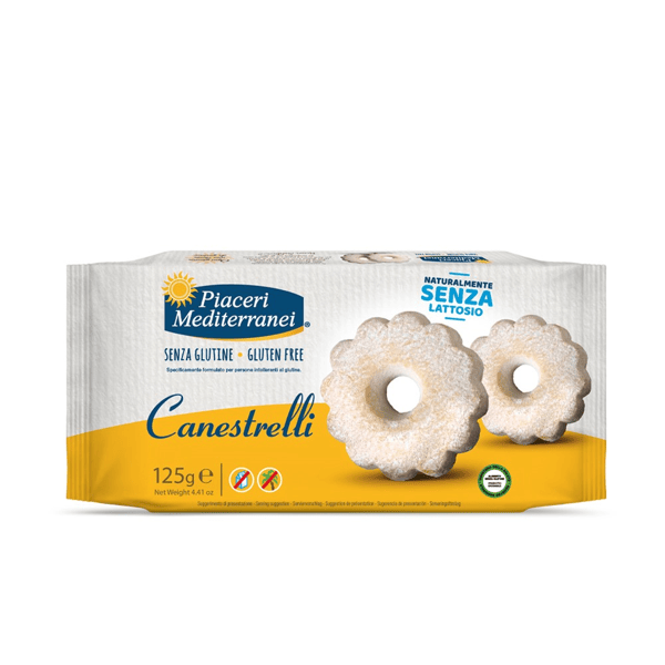 Piaceri Mediterranei Canestrelli Senza Glutine 125 g — confronto prezzi