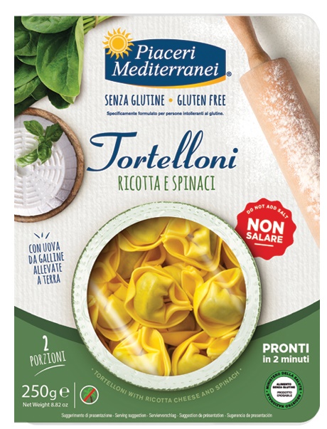 Piaceri mediterranei tortelloni ricotta spinaci 250 g — confronto prezzi