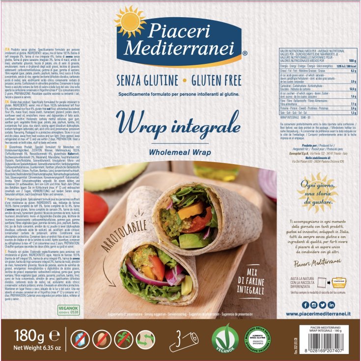 PIACERI MED.Wrap Integr.175g