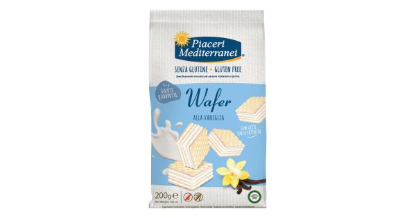 Piaceri mediterranei wafer vaniglia 200 g