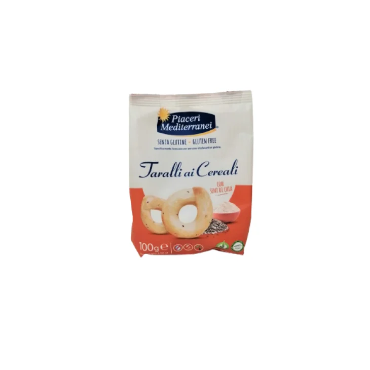 Piaceri mediterranei taralli ai cereali 100 g