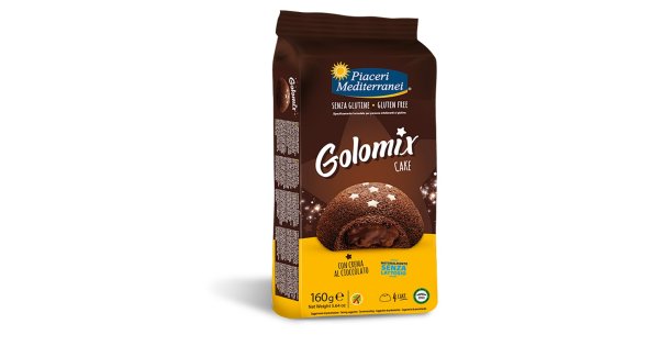 Piaceri Mediterranei Golomix Cake Senza Glutine 4x40 g Snack